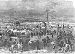 Image of Antietam Cemetery dedication, 1867