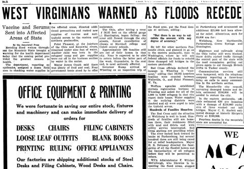 News article from Cumberland Daily News, 1936-03-24