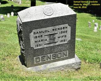 Tombstone of Samuel Denson