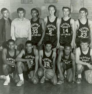 Photo of Bedford Road Basketball team circa 1960s