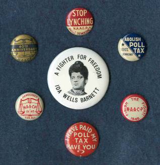 Display setting of 7 buttons of various black history movements