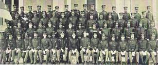 Company K photo of the Buffalo Soldiers, circa early 1900s