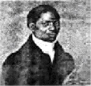 Photograph drawing of Rev John Gloucester