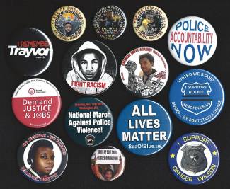 Display setting of 14 buttons of various black history movements