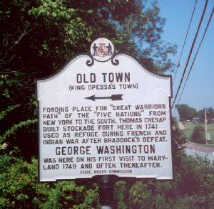 Landmark sign of Old Town (King Pessa's Town)