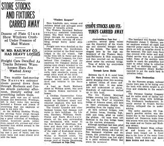 Image capture of newspaper article from Cumberland Evening Times, 1936-03-18