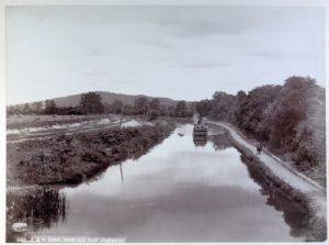 Image of canal with a boat off in the distance