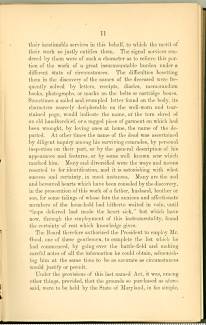 Page 11 from History of Antietam National Cemetery 1869 - "The Antietam National Cemetery"
