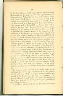 Page 18 from History of Antietam National Cemetery 1869 - "The Antietam National Cemetery"