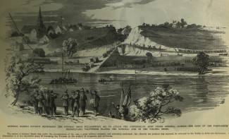illustration is from Famous Leaders and Battle Scenes of the Civil War, New York: Mrs. Frank Leslie, 1896