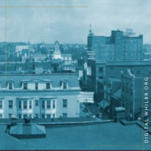 Cropped image of city - Hagerstown 1937 collection