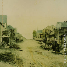 Accident street scene circa 1910