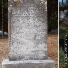 Image of grave stone for Service man - Johnson, John