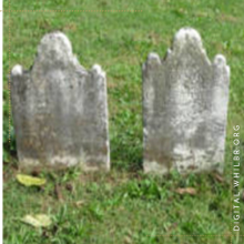 2 Cemetery stone markers at Bethel United Methodist Church