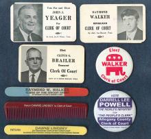 Images of local election Campaign cards - Allegany County MD