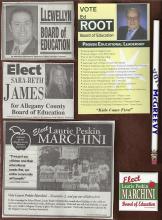 Images of local election Campaign cards - Allegany County MD