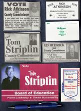 Images of local election Campaign cards - Allegany County MD