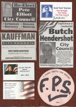 Images of local election Campaign cards - Allegany County MD