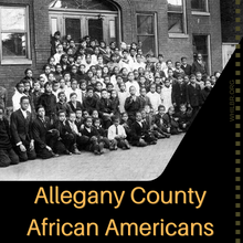Allegany County African Americans icon image of school students gathered for photo