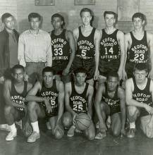 Photo of Bedford Road Basketball team circa 1960s