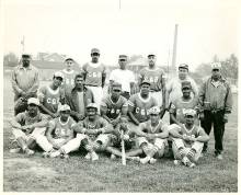 Photo of Cleggett and Brown (C&B) softball team circa 1960-70s