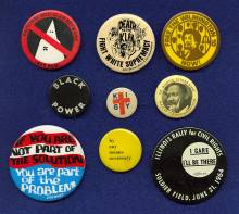 Display setting of 9 buttons of various black history movements