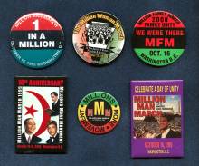 Display setting of 6 buttons of various black history movements