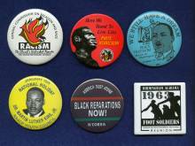 Display setting of 6 buttons of various black history movements