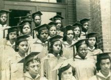 Carver High School graduates for Class of 1940