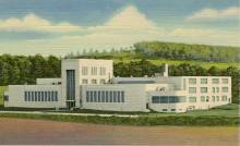 Postcard of Beall High School, Allegany County MD