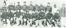 Group photo of Howard football team 1976