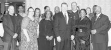Allegany branch of NAACP Freedom Fund Dinner attendees pose for photo