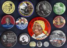 Display setting of 14 buttons of various black history movements