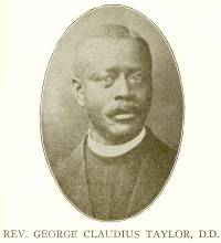Photograph of Rev. George Claudius Taylor, D.D.