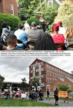 2 photos celebrating Juneteenth in Allegany County MD
