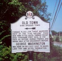 Landmark sign of Old Town (King Pessa's Town)
