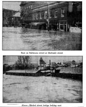 2 Photographs from Cumberland Evening Times, 1936-03-19 Flood