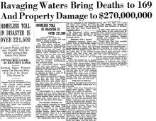 News article from Cumberland Sunday Times, 1936-03-20 on 1936 Flood