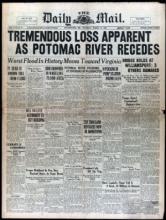 Front page of The Daily Mail, 1936-03-19