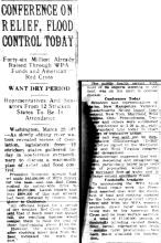 News article from Cumberland Daily Times, 1936-03-23