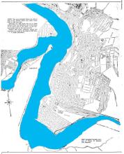 Map of Cumberland Flood 1936
