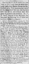 News article from Alleganian - 2nd MD P.H.B.