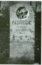 Grave stone of Catherine Tross 