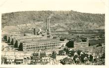 Postcard of Kelly-Springfield Tire plant, circa unknown