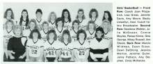 Team photo of Westmar High State Basketball Champions, 1990