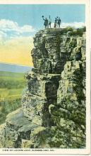 Postcard with text "View of Lovers Leap, Cumberland, MD"