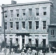Photo of Revere House, Cumberland MD circa 1800s