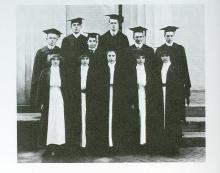 11 Graduates of Allegany County Academy, 6 boys and 5 girls, circa 1912
