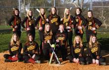 Team photo of Girls Mountain Ridge State Softball Champions, 2012