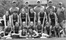 Girls team photo Allegany High State Softball Champions, 2010